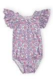 Lovely Lavender S/S Flutter Sleeve Leotard - Mila & Rose ® - Flyclothing LLC