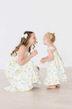 Lovely Lemons Ruffle Maxi Dress - Mila & Rose ® - Flyclothing LLC