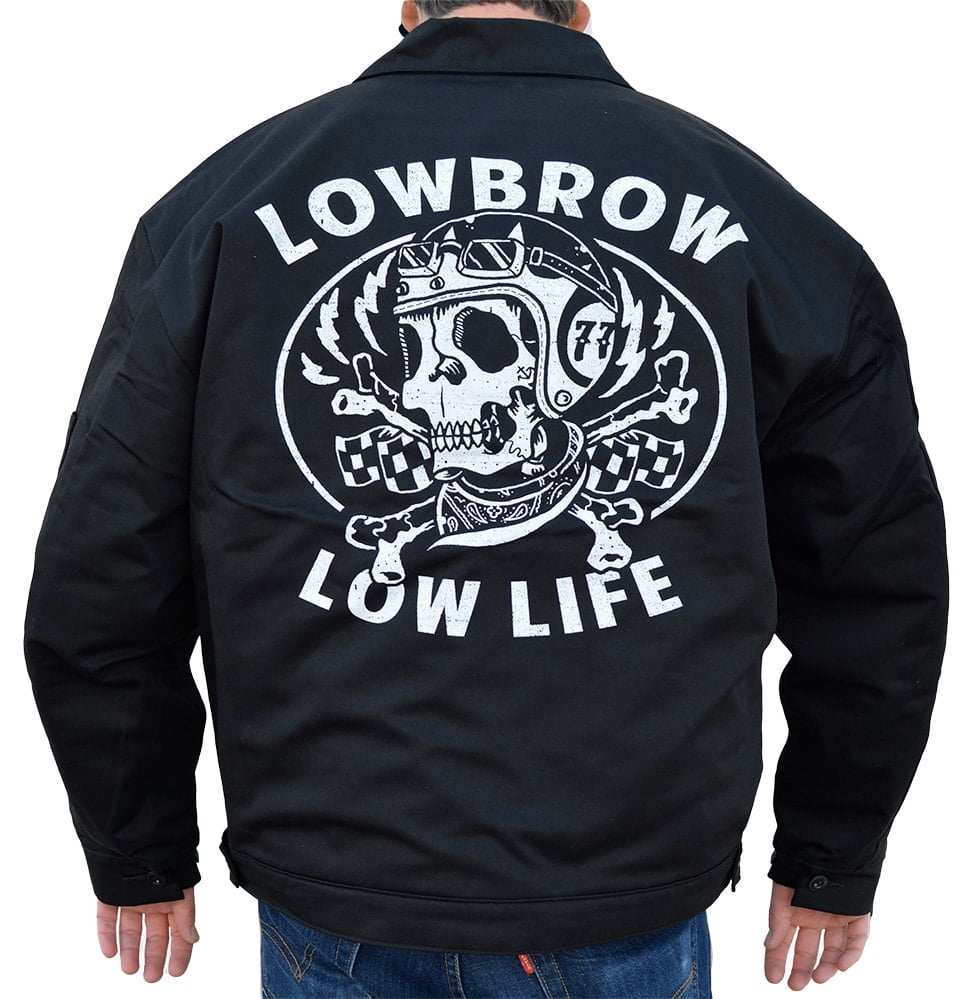 Black Market Art Company Low Life Men's Lined Shop Jacket - Black Market Art Company - Flyclothing LLC