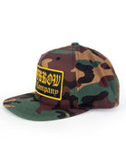 Black Market Art Company Lowbrow Snap Back Camo Hat Print - Black Market Art Company - Flyclothing LLC