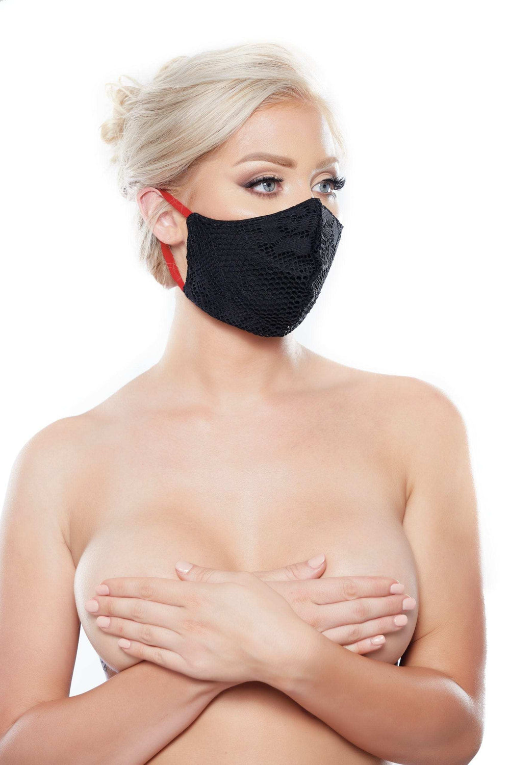 Allure Lingerie Simone Mask - Allure Lingerie - Flyclothing LLC