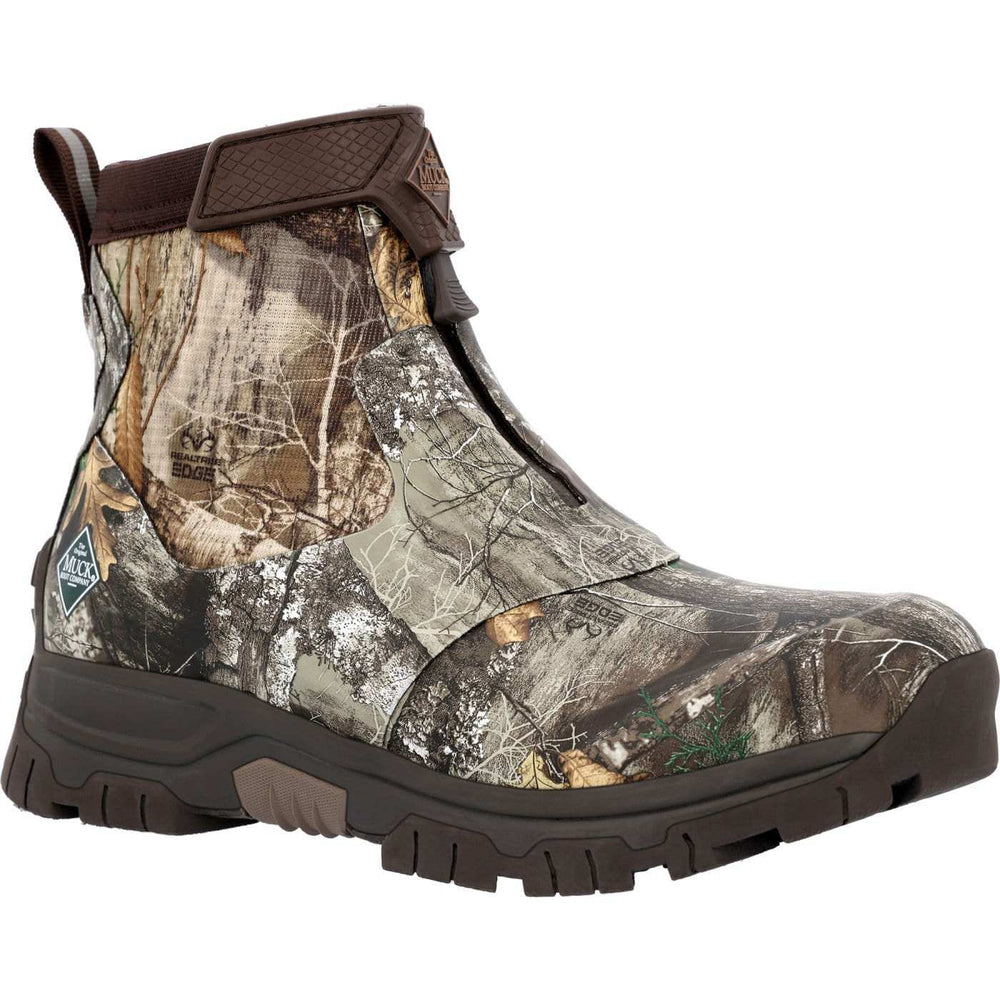 Muck Men's RealTREE Edge™ Apex Mid Zip Ankle Boot - Muck - Flyclothing LLC