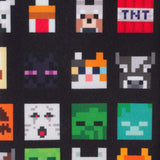 Minecraft Character Black Men's Tie - Cufflinks.com - Flyclothing LLC