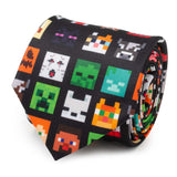 Minecraft Character Black Men's Tie - Cufflinks.com - Flyclothing LLC