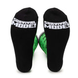 Minecraft Creeper Green Father/Son Sock Set - Cufflinks.com - Flyclothing LLC
