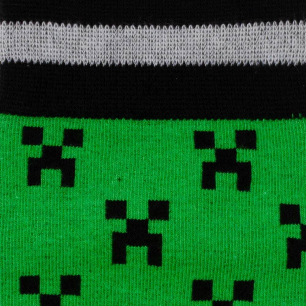 Minecraft Creeper Green Father/Son Sock Set - Cufflinks.com - Flyclothing LLC