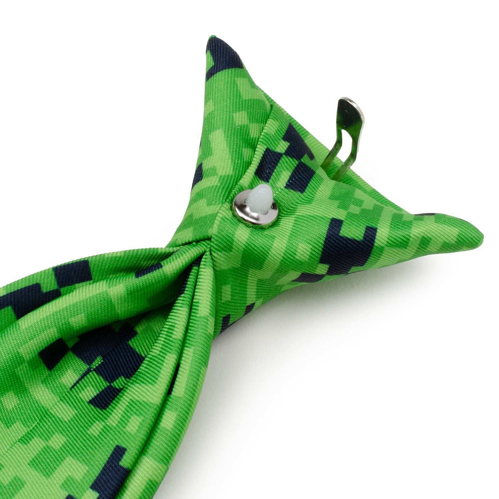 Minecraft Creeper Green Father/Son Tie Set - Cufflinks.com - Flyclothing LLC