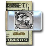 Large Money Clip - Moose - Siskiyou Originals - Flyclothing LLC