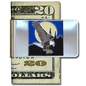 Large Money Clip - Flying Eagle - Siskiyou Originals - Flyclothing LLC
