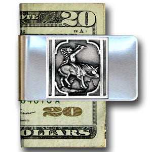 Large Money Clip - Indian - Siskiyou Originals - Flyclothing LLC