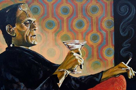 Black Market Art Company Melancholy Monster Print - Black Market Art Company - Flyclothing LLC