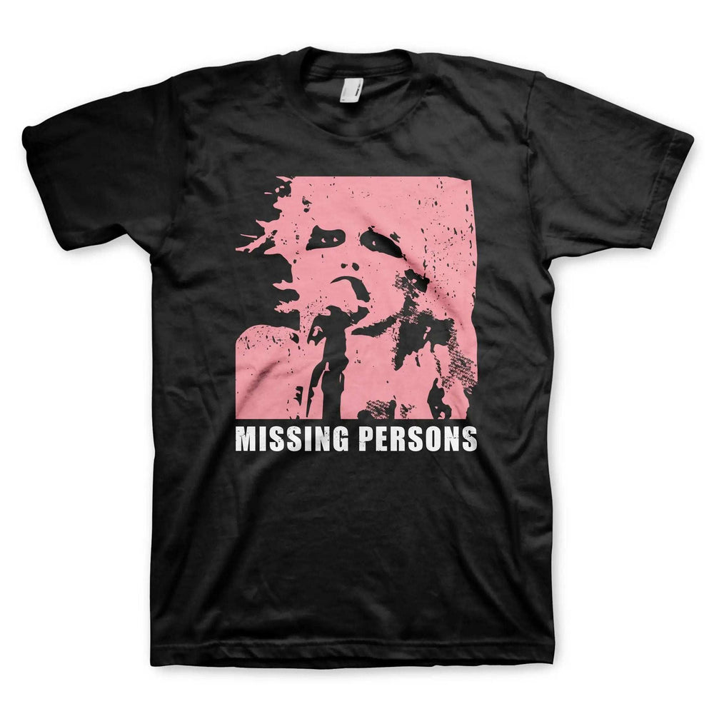 Missing Persons Dale Pink T-Shirt - Missing Persons - Flyclothing LLC
