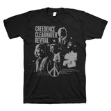 Creedance Peace Punk T shirt - Creedence Clearwater Revival - Flyclothing LLC