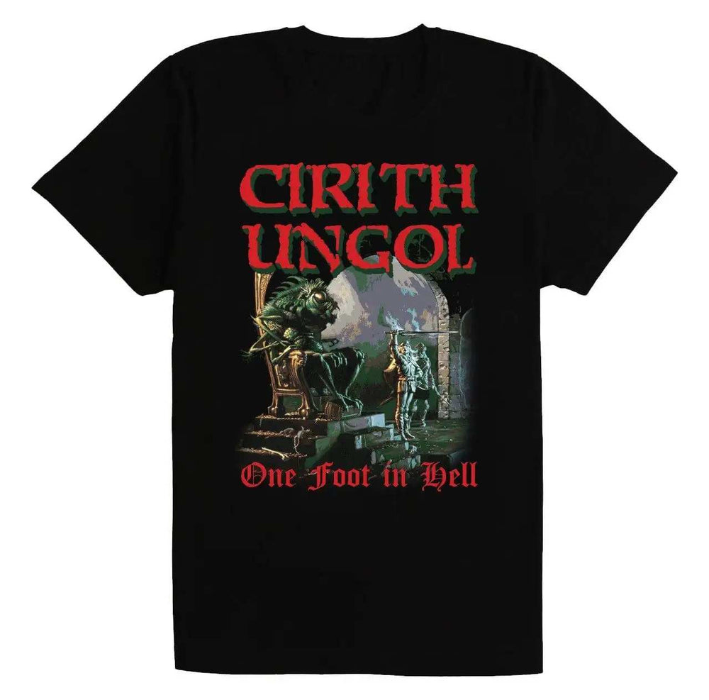 Cirith Ungol One Foot In Hell T-Shirt - Cirith Ungol - Flyclothing LLC