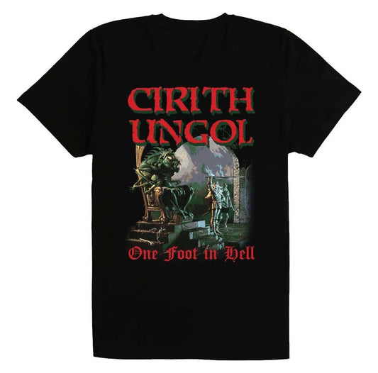 Cirith Ungol One Foot In Hell T-Shirt - Cirith Ungol - Flyclothing LLC