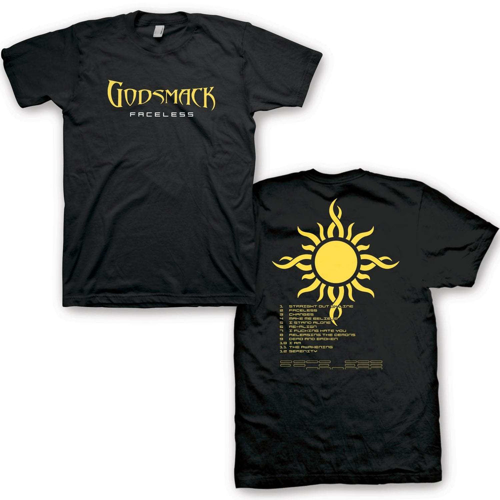 Godsmack Faceless Mens T-Shirt - Godsmack - Flyclothing LLC