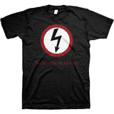Marilyn Manson Lightning Mens T-Shirt - Marilyn Manson - Flyclothing LLC
