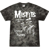 Misfits Legacy Black Tie Dye T-Shirt - Misfits - Flyclothing LLC