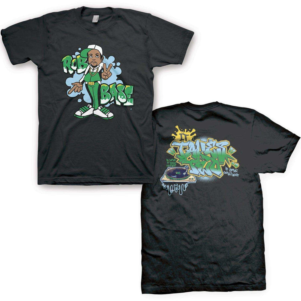 Rob Base Graffitti T-Shirt - Rob Base - Flyclothing LLC
