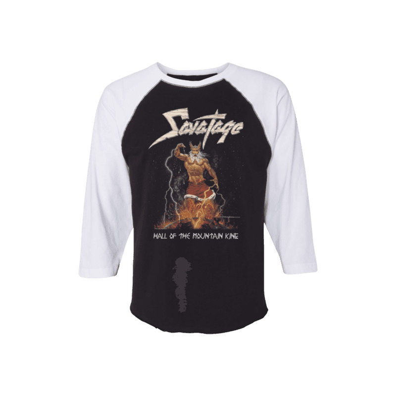 Savatage Hall of the Mountain King Raglan - Savatage - Flyclothing LLC