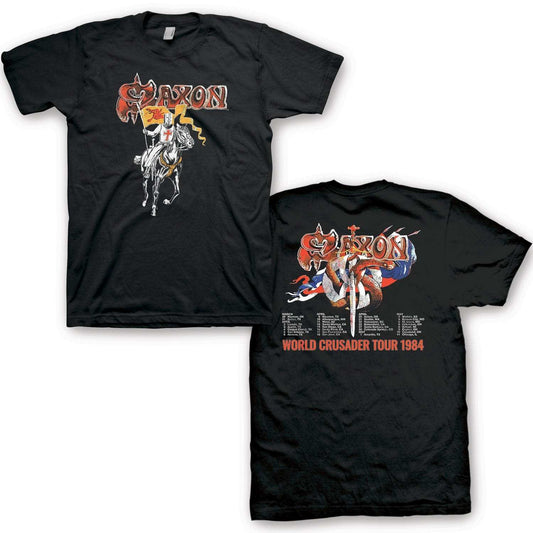 Saxon Vintage Crusader Men's T Shirt - Saxon - Flyclothing LLC