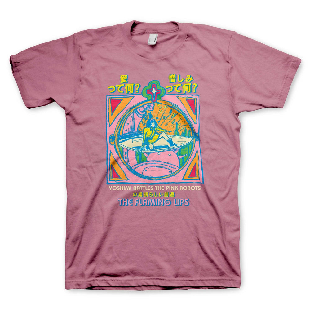 The Flaming Lips Yoshimi Pink T-Shirt - The Flaming Lips - Flyclothing LLC