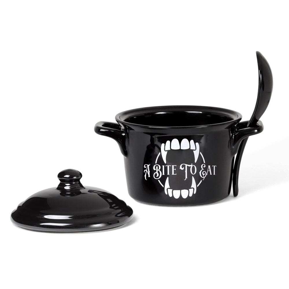 Alchemy Gothic I Bite to Eat Bowl and Spoon Set - Alchemy Gothic - Flyclothing LLC