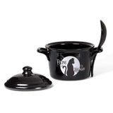 Alchemy Gothic Feline Hungry Bowl and Spoon Set - Alchemy Gothic - Flyclothing LLC