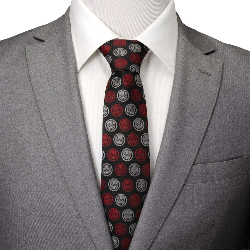 Marvel Ant-Man Red and Gray Charcoal Tie - Cufflinks.com - Flyclothing LLC