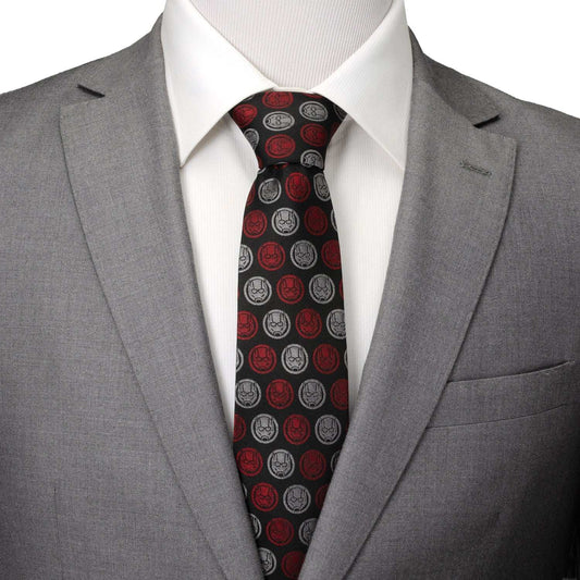 Marvel Ant-Man Red and Gray Charcoal Tie - Cufflinks.com - Flyclothing LLC