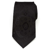 Marvel Avengers Paisley Icons Print Black Tie - Cufflinks.com - Flyclothing LLC
