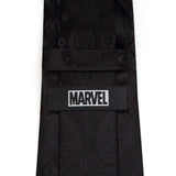 Marvel Avengers Paisley Icons Print Black Tie - Cufflinks.com - Flyclothing LLC
