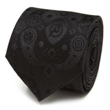 Marvel Avengers Paisley Icons Print Black Tie - Cufflinks.com - Flyclothing LLC