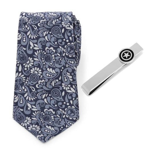 Marvel Avengers Icons Necktie and Tie Bar Gift Set - Cufflinks.com - Flyclothing LLC