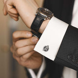 Avengers Gunmetal Cufflinks - Cufflinks.com - Flyclothing LLC
