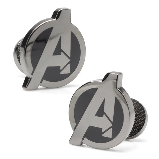 Avengers Gunmetal Cufflinks - Cufflinks.com - Flyclothing LLC