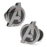 Avengers Gunmetal Cufflinks - Cufflinks.com - Flyclothing LLC