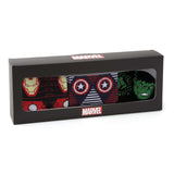 Marvel Avengers Favorites 3 Pair Socks and Lapel Pin Gift Set - Cufflinks.com - Flyclothing LLC