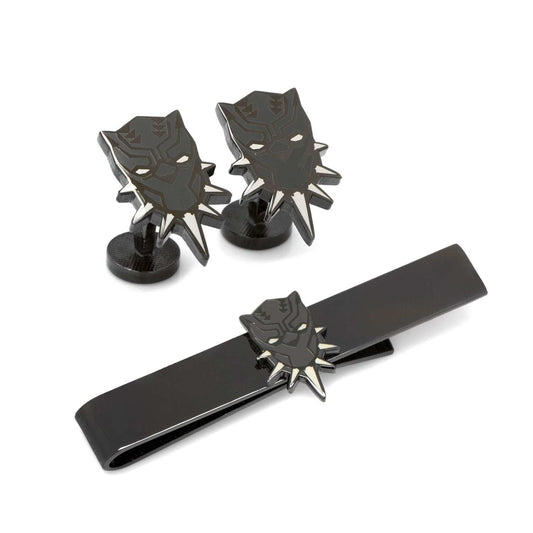 Marvel Black Panther Cufflinks and Tie Bar Gift Set - Cufflinks.com - Flyclothing LLC