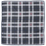 Marvel Captain America Gray Plaid Pocket Square - Cufflinks.com - Flyclothing LLC