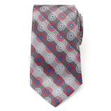 Marvel Captain America Gray Stripe Men's Tie - Cufflinks.com - Flyclothing LLC