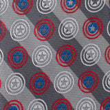 Marvel Captain America Gray Stripe Men's Tie - Cufflinks.com - Flyclothing LLC