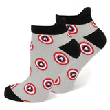 Marvel Captain America Ankle Socks 3-Pack and Lapel Pin Gift Set - Cufflinks.com - Flyclothing LLC