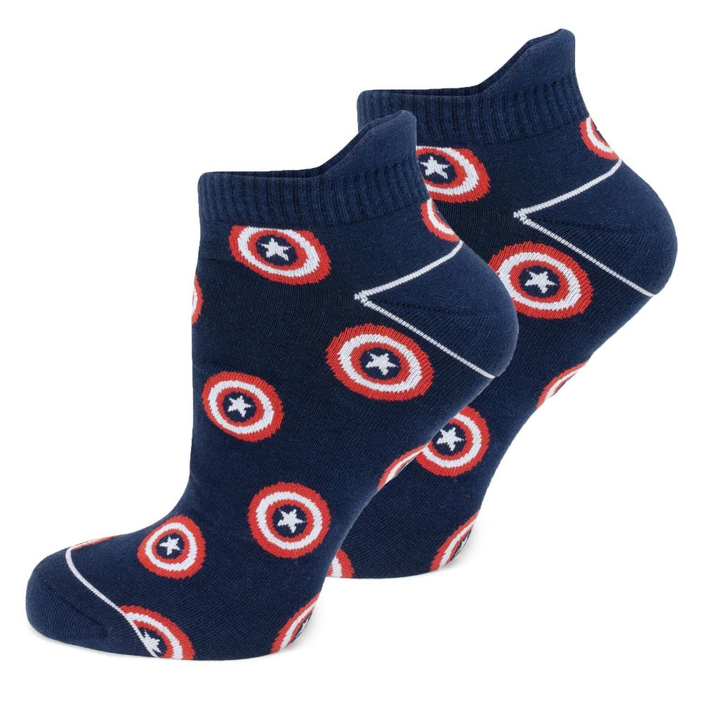 Marvel Captain America Ankle Socks 3-Pack and Lapel Pin Gift Set - Cufflinks.com - Flyclothing LLC