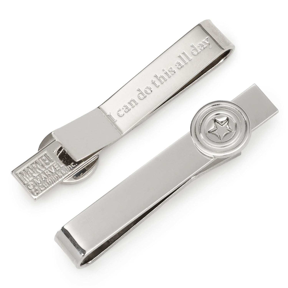 Marvel Captain America Hidden Message Tie Bar - Cufflinks.com - Flyclothing LLC
