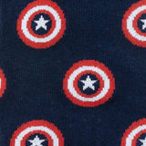 Marvel Captain America Navy Ankle Sock Gift Set - Cufflinks.com - Flyclothing LLC