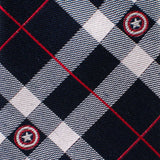Marvel Captain America Blue Plaid Tie - Cufflinks.com - Flyclothing LLC