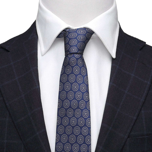 Marvel Captain America Shield Blue Men's Tie - Cufflinks.com - Flyclothing LLC