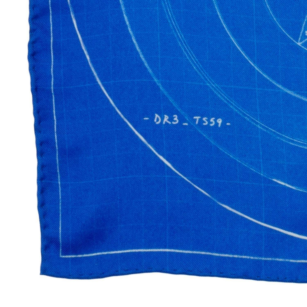 Marvel Captain America Shield Blueprint Pocket Square - Cufflinks.com - Flyclothing LLC