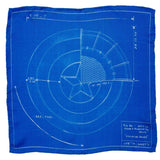 Marvel Captain America Shield Blueprint Pocket Square - Cufflinks.com - Flyclothing LLC